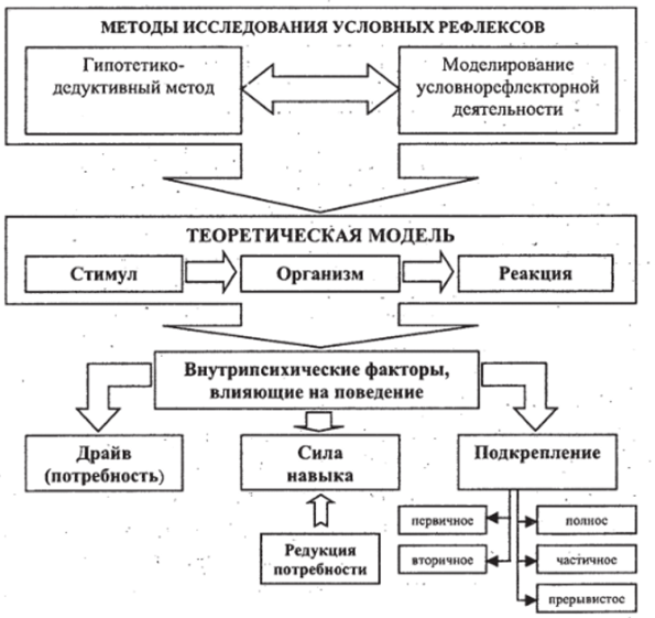 Гипотетико-дедуктивный подход в необихевиоризме (К. Халл).