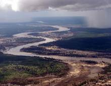 Река Гамбия. Крупнейшие реки африканского континента.